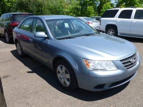Medium Silver Blue 2009 Hyundai Sonata GLS Medium Silver Blue 2009 Hyundai Sonata GLS