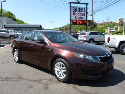 Dark Cherry 2011 Kia Optima LX Dark Cherry 2011 Kia Optima LX