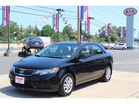 Ebony Black 2011 Kia Forte EX Ebony Black 2011 Kia Forte EX