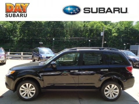Obsidian Black Pearl 2012 Subaru Forester 2.5 X Premium Obsidian Black Pearl 2012 Subaru Forester 2.5 X Premium