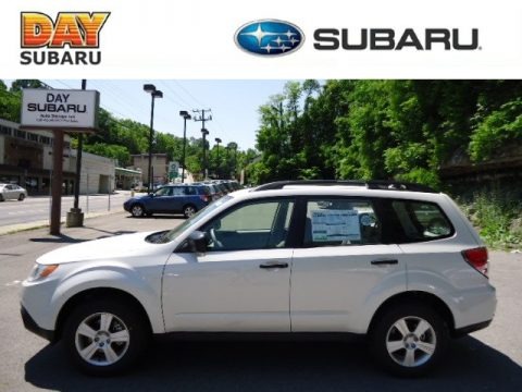 Satin White Pearl 2012 Subaru Forester 2.5 X Satin White Pearl 2012 Subaru Forester 2.5 X