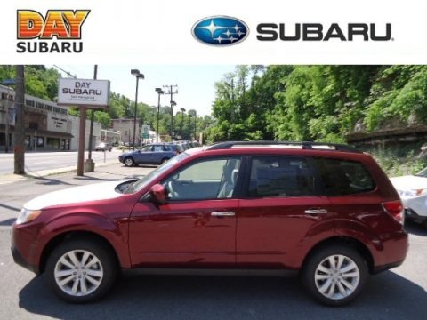 Camellia Red Pearl 2012 Subaru Forester 2.5 X Premium Camellia Red Pearl 2012 Subaru Forester 2.5 X Premium