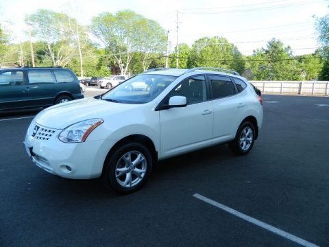 Phantom White 2009 Nissan Rogue SL AWD Phantom White 2009 Nissan Rogue SL AWD