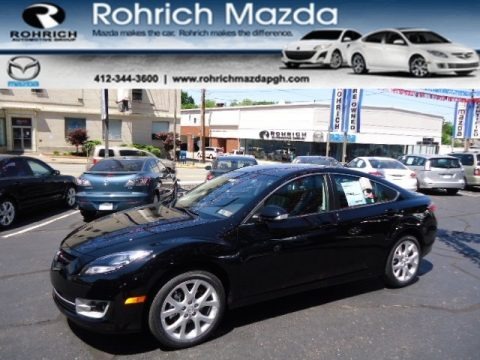 Ebony Black 2013 Mazda MAZDA6 i Grand Touring Sedan Ebony Black 2013 Mazda MAZDA6 i Grand Touring Sedan