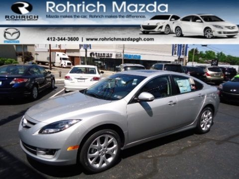 Ingot Silver 2013 Mazda MAZDA6 i Grand Touring Sedan Ingot Silver 2013 Mazda MAZDA6 i Grand Touring Sedan