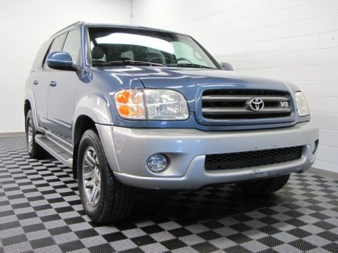 Blue Marlin Pearl 2003 Toyota Sequoia SR5 4WD Blue Marlin Pearl 2003 Toyota Sequoia SR5 4WD