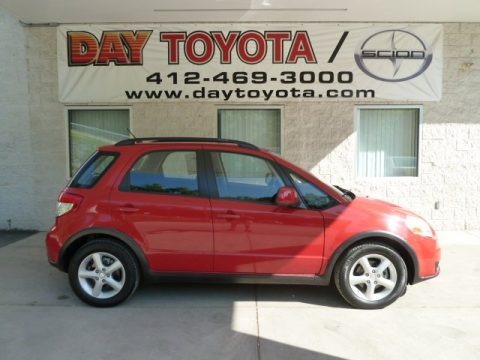 Vivid Red 2008 Suzuki SX4 Crossover Vivid Red 2008 Suzuki SX4 Crossover