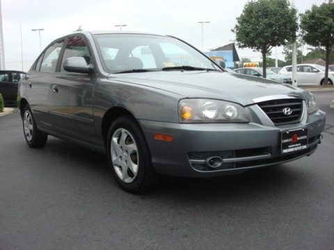 Spruce Green 2006 Hyundai Elantra GLS Sedan