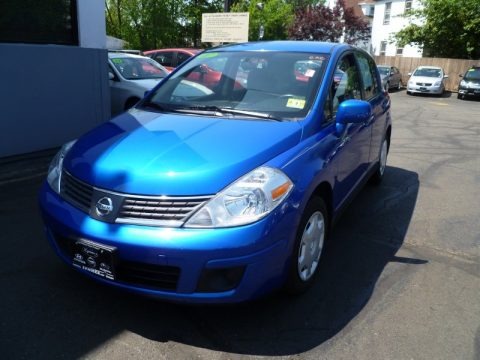 Sapphire Blue Metallic 2007 Nissan Versa S Sapphire Blue Metallic 2007 Nissan Versa S