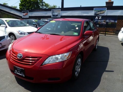 Barcelona Red Metallic 2007 Toyota Camry LE Barcelona Red Metallic 2007 Toyota Camry LE