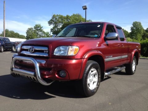 Salsa Red Pearl 2003 Toyota Tundra SR5 TRD Access Cab 4x4