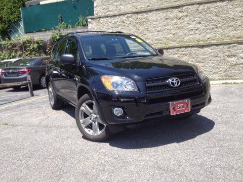 Black 2009 Toyota RAV4 Sport 4WD