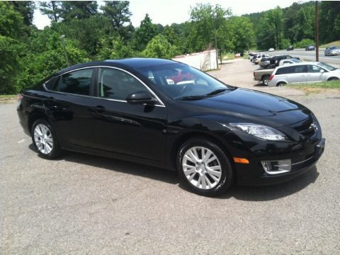 Ebony Black 2009 Mazda MAZDA6 i Touring Ebony Black 2009 Mazda MAZDA6 i Touring