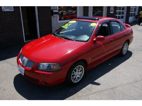 Code Red 2005 Nissan Sentra SE-R Spec V Code Red 2005 Nissan Sentra SE-R Spec V