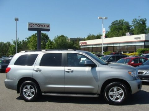 Silver Sky Metallic 2008 Toyota Sequoia SR5 4WD Silver Sky Metallic 2008 Toyota Sequoia SR5 4WD