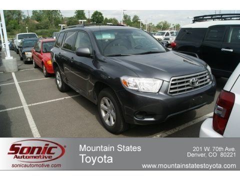 Magnetic Gray Metallic 2008 Toyota Highlander 4WD Magnetic Gray Metallic 2008 Toyota Highlander 4WD