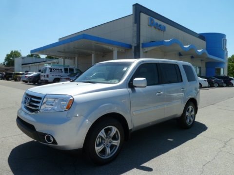 Alabaster Silver Metallic 2012 Honda Pilot EX-L 4WD Alabaster Silver Metallic 2012 Honda Pilot EX-L 4WD