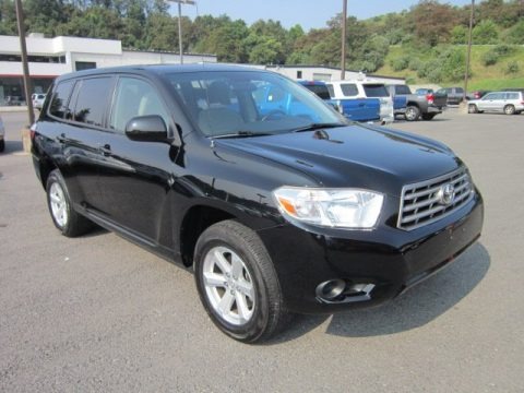 Black 2009 Toyota Highlander V6 4WD Black 2009 Toyota Highlander V6 4WD