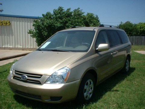Sunset Gold 2006 Kia Sedona LX Sunset Gold 2006 Kia Sedona LX