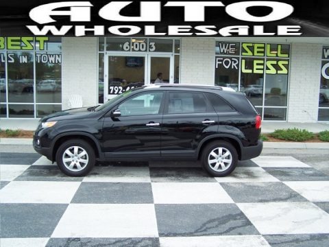Ebony Black 2011 Kia Sorento LX Ebony Black 2011 Kia Sorento LX
