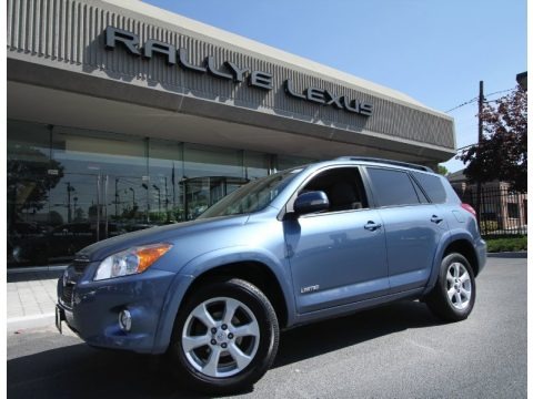 Pacific Blue Metallic 2009 Toyota RAV4 Limited 4WD