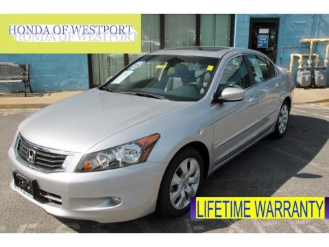 Alabaster Silver Metallic 2009 Honda Accord EX-L V6 Sedan Alabaster Silver Metallic 2009 Honda Accord EX-L V6 Sedan