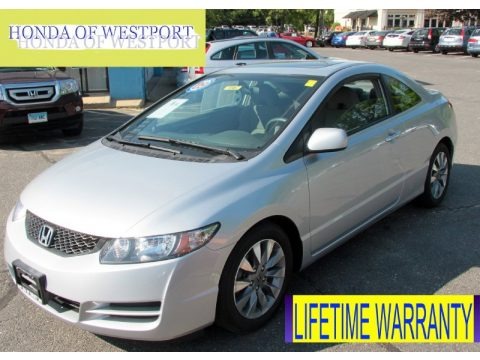 Alabaster Silver Metallic 2009 Honda Civic EX Coupe Alabaster Silver Metallic 2009 Honda Civic EX Coupe