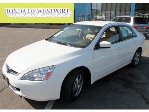 Taffeta White 2005 Honda Accord Hybrid Sedan Taffeta White 2005 Honda Accord Hybrid Sedan