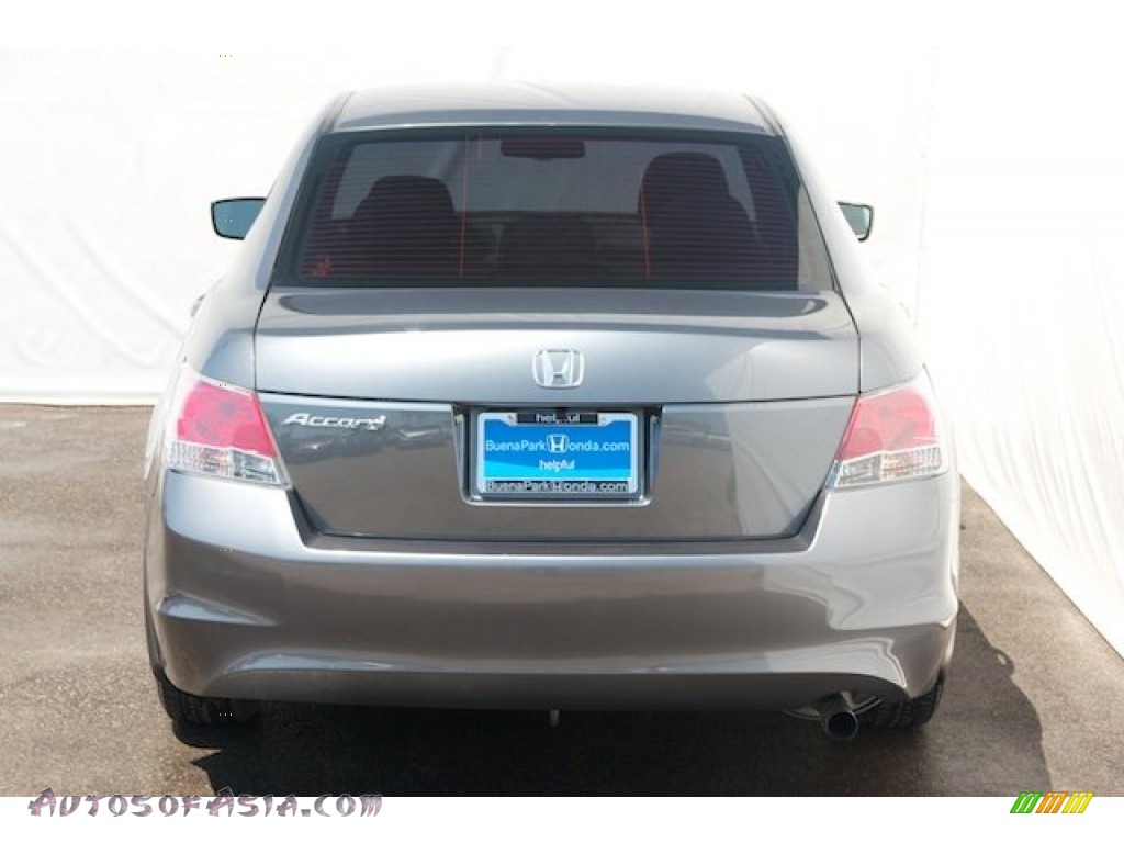 2008 Accord LX Sedan - Polished Metal Metallic / Gray photo #9