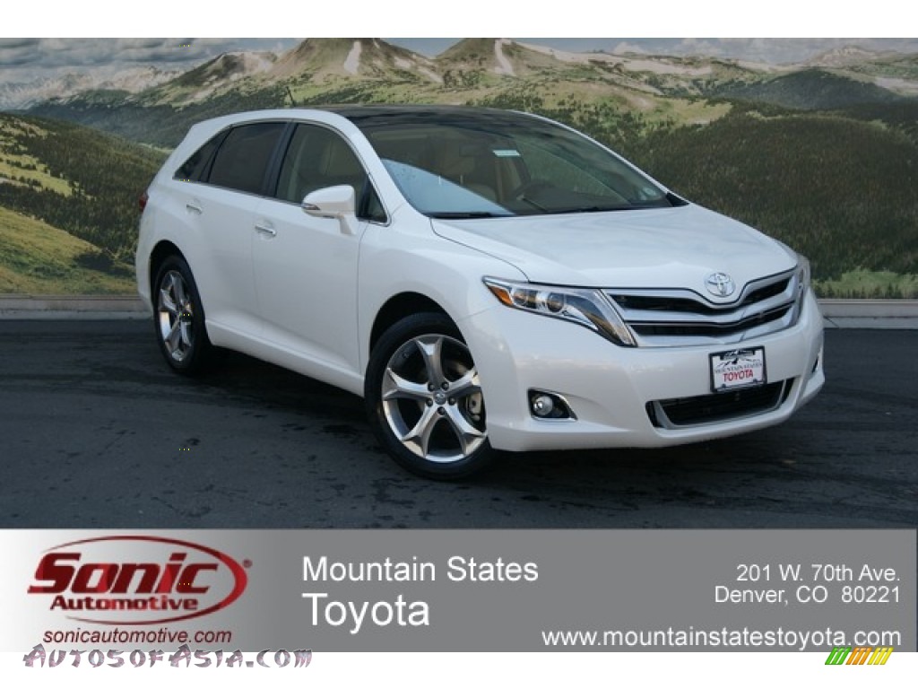 2013 Toyota Venza Limited Awd In Blizzard White Pearl 075108