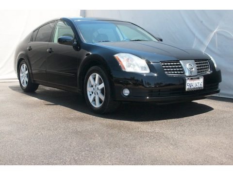 Onyx Black 2005 Nissan Maxima 3.5 SL