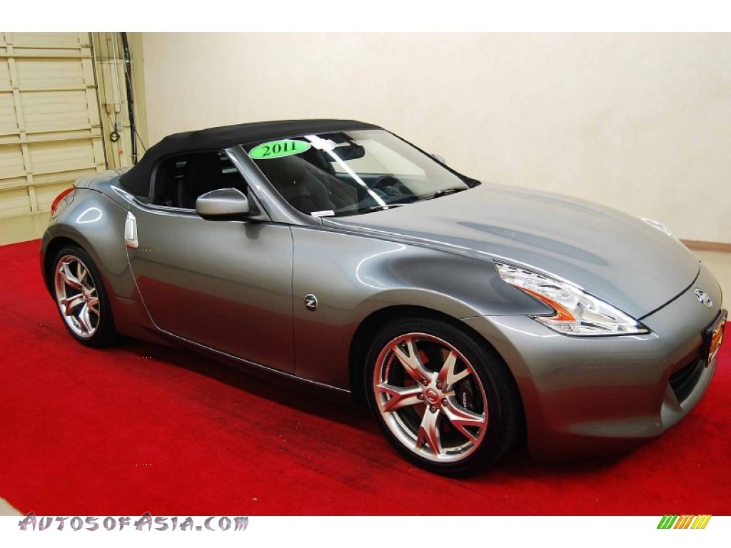 2011 Nissan 370z gun metallic #8