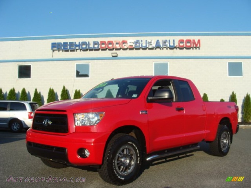 2012 Toyota Tundra TRD Rock Warrior Double Cab 4x4 in Radiant Red