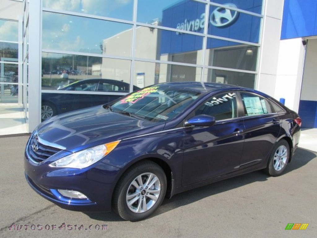 2013 Hyundai Sonata Gls In Indigo Night Blue 565101 Autos Of Asia Japanese And Korean Cars For Sale In The Us