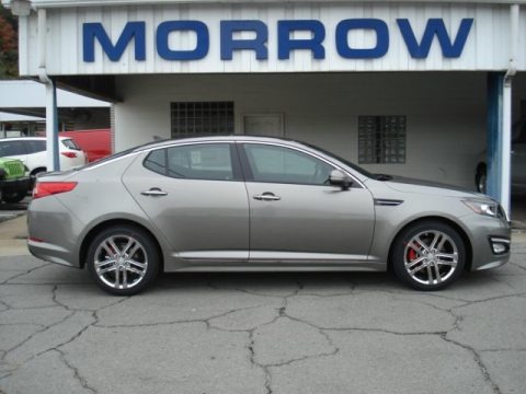 Titanium Silver Metallic 2013 Kia Optima SX Limited