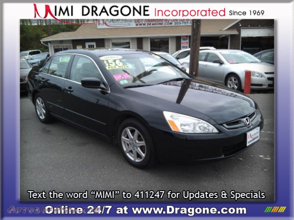 2003 Honda Accord EX V6 Sedan in Nighthawk Black Pearl photo #4 - 038765 | Autos of Asia ... 2003 Honda Accord EX V6 Sedan in Nighthawk Black Pearl photo #4 - 038765 | Autos of Asia ...