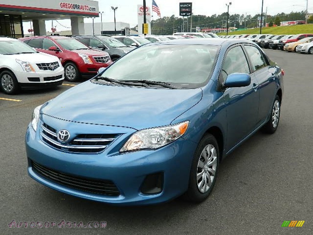2013 Toyota Corolla LE in Tropical Sea Metallic photo #7 ...
