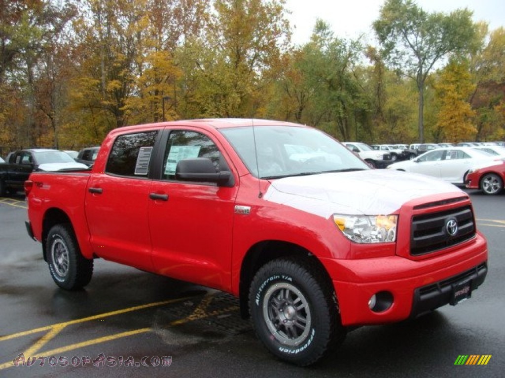 2012 Toyota Tundra TRD Rock Warrior CrewMax 4x4 in Radiant Red - 265477