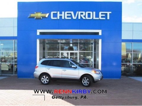 Bright Silver 2008 Hyundai Santa Fe SE 4WD Bright Silver 2008 Hyundai Santa Fe SE 4WD