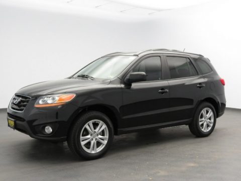 Phantom Black Metallic 2011 Hyundai Santa Fe SE Phantom Black Metallic 2011 Hyundai Santa Fe SE
