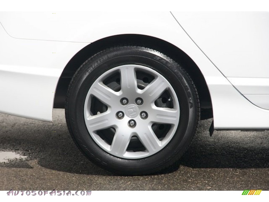 2010 Civic LX Sedan - Taffeta White / Beige photo #31