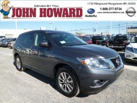 Dark Slate 2013 Nissan Pathfinder S 4x4 Dark Slate 2013 Nissan Pathfinder S 4x4