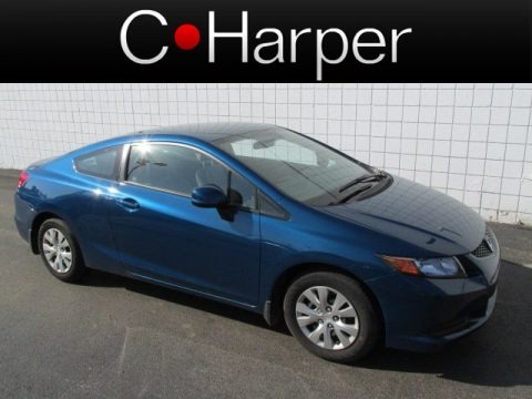Harper Acura on Dyno Blue Pearl Honda Civic Lx Coupe For Sale   Autos Of Asia