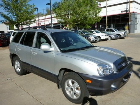 Smart Silver 2005 Hyundai Santa Fe GLS 4WD Smart Silver 2005 Hyundai Santa Fe GLS 4WD