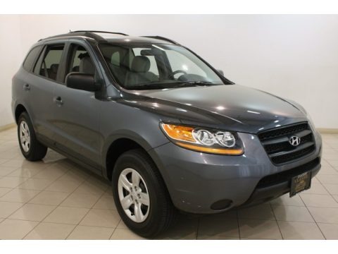 Slate Blue 2009 Hyundai Santa Fe GLS 4WD Slate Blue 2009 Hyundai Santa Fe GLS 4WD