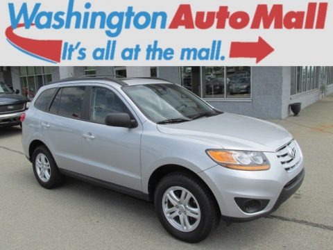 Radiant Silver 2010 Hyundai Santa Fe GLS 4WD Radiant Silver 2010 Hyundai Santa Fe GLS 4WD