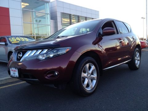 Merlot Metallic 2009 Nissan Murano SL AWD Merlot Metallic 2009 Nissan Murano SL AWD