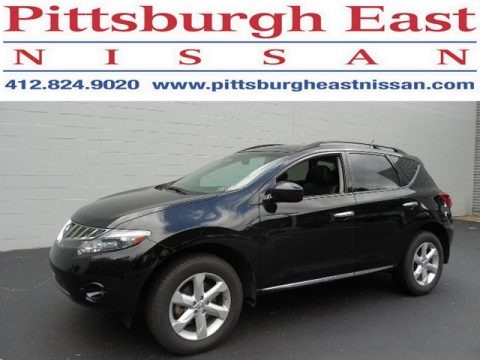 Super Black 2010 Nissan Murano SL AWD Super Black 2010 Nissan Murano SL AWD