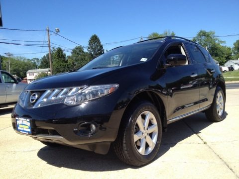 Super Black 2010 Nissan Murano SL AWD Super Black 2010 Nissan Murano SL AWD