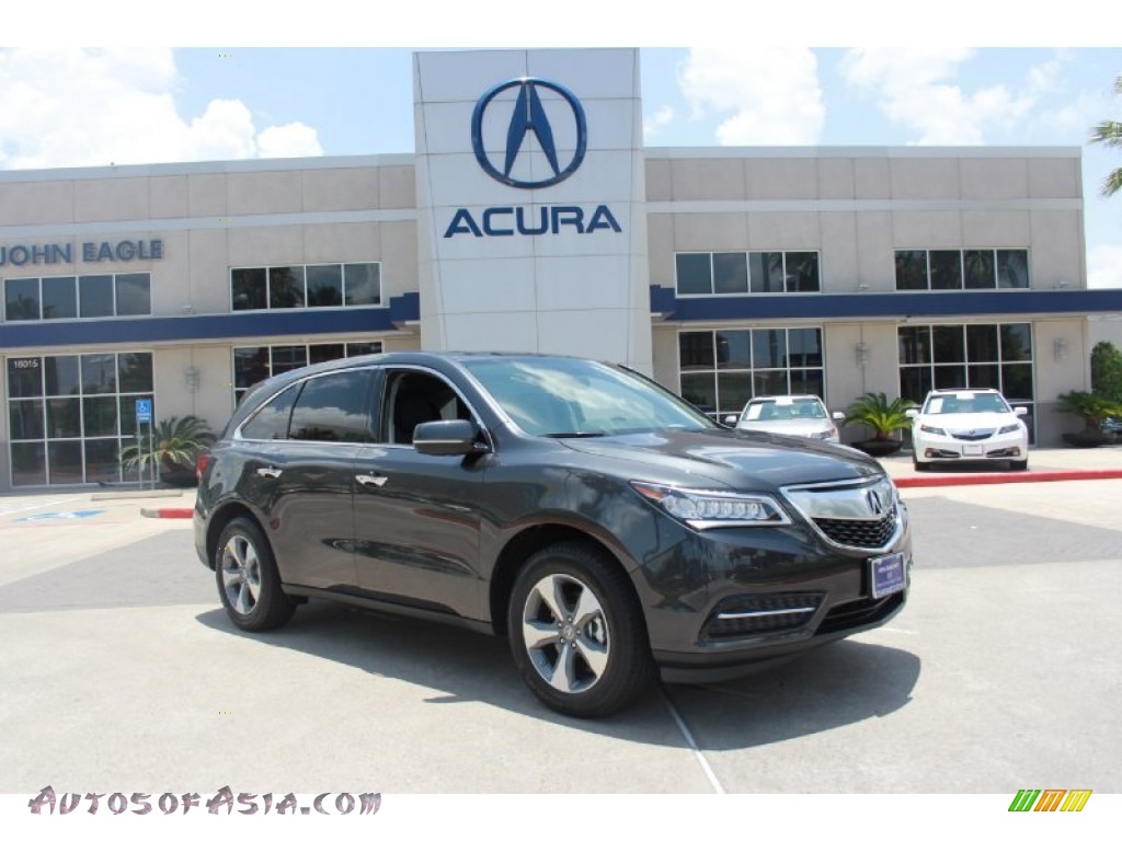 Graphite Luster Metallic / Ebony Acura MDX 